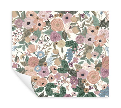 product image for Garden Party Blush Multi Peel & Stick Wallpaper by York Wallcoverings 19