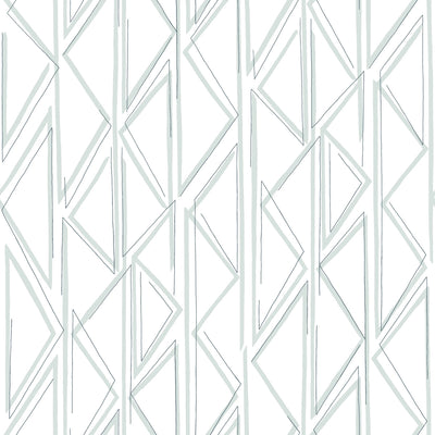 product image of Sideways Sketch Blue Peel & Stick Wallpaper by Joanna Gaines 57