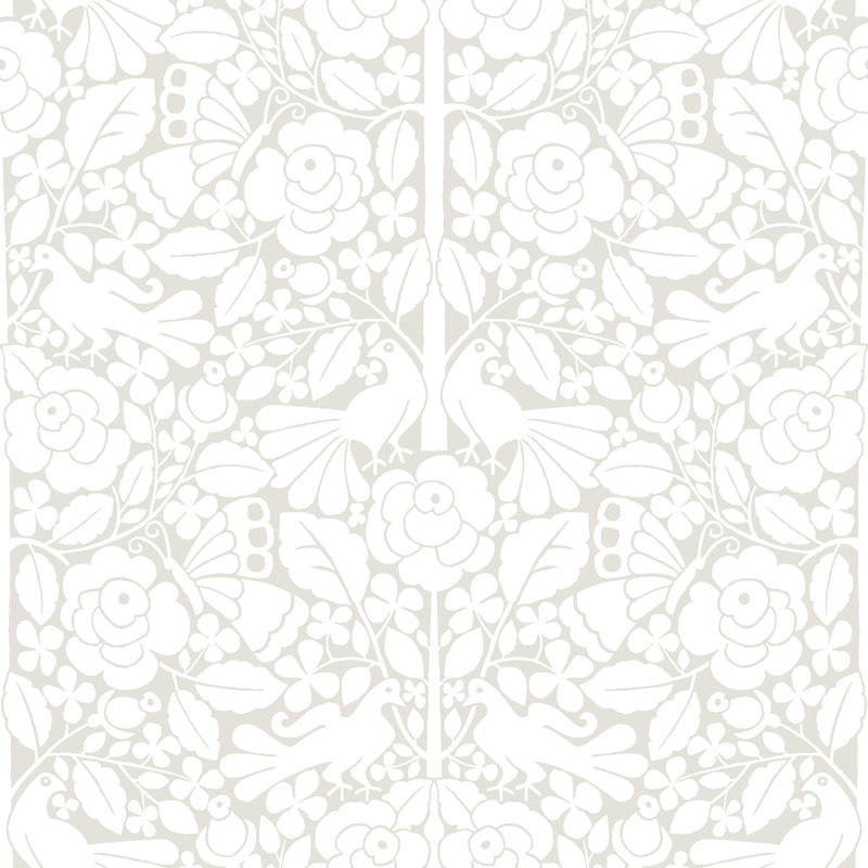 media image for Fairy Tales Beige Peel & Stick Wallpaper by Joanna Gaines 267