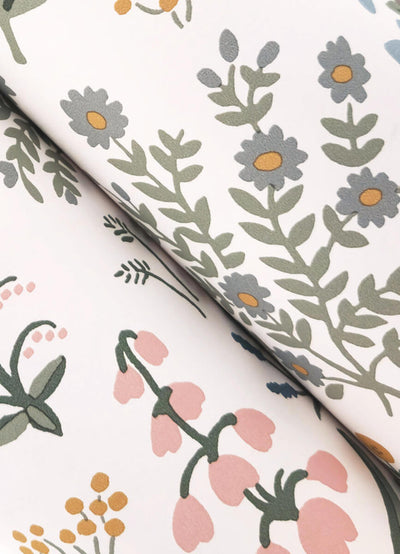 product image for Menagerie Garden Peel & Stick Wallpaper in Blush Multi 5