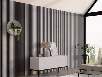 product image for Otto Wall Panel in Classic Grey Two-Tone 50