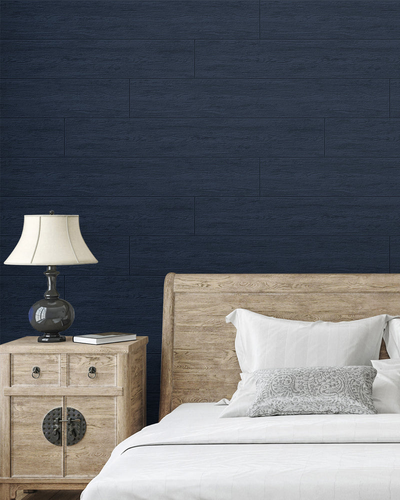 media image for Faux Shiplap Paintable Wallpaper by Seabrook Wallcoverings 231
