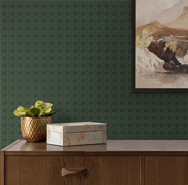 media image for Wicker Paintable Wallpaper by Seabrook Wallcoverings 289