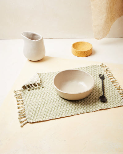 product image for Panalito Placemat in Sage by Minna 93