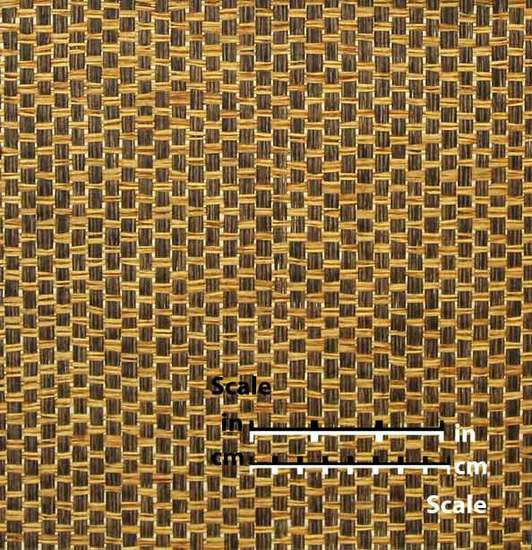 media image for Paper Weave Wallpaper in Caramel and Brown from the Winds of the Asian Pacific Collection by Burke Decor 297
