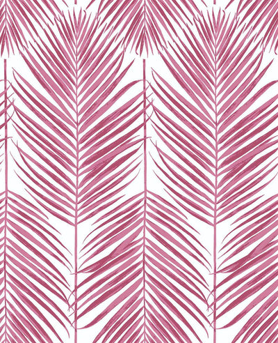 product image of Paradise Palm Peel-and-Stick Wallpaper in Cerise Pink by NextWall 535