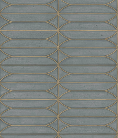 product image for Pavilion Wallpaper in Charcoal from the Breathless Collection by Candice Olson for York Wallcoverings 71