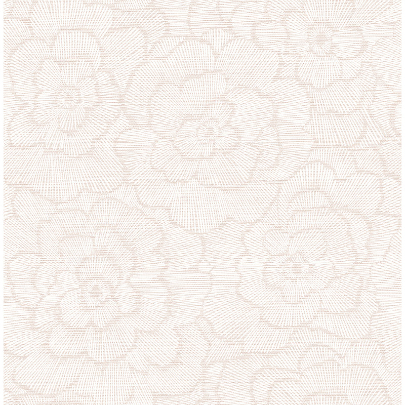 media image for sample periwinkle textured floral wallpaper in pink from the pacifica collection by brewster home fashions 1 213