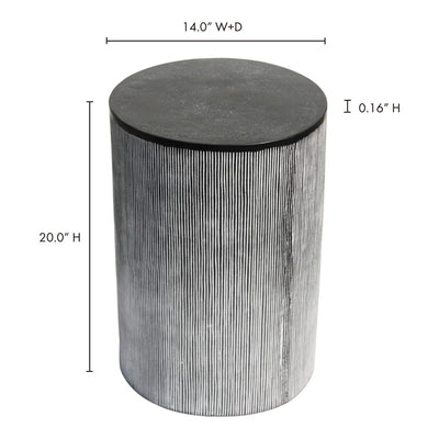 product image for Althea End Table Black Patina 4 30