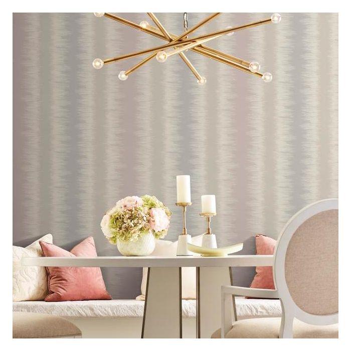 media image for Quill Stripe Wallpaper from the Botanical Dreams Collection by Candice Olson for York Wallcoverings 276