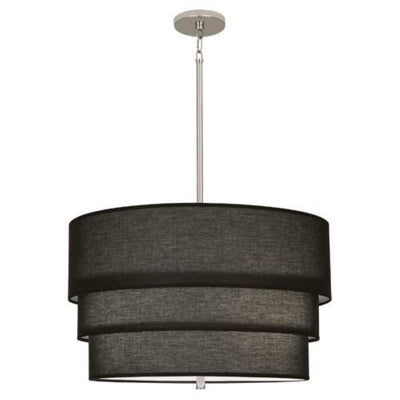 product image for decker polished nickel pendant by robert abbey ra aw142 18 42