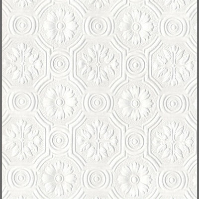 product image of Anaglypta Supaglypta Spencer Floral Paintable Wallcovering by Burke Decor 599