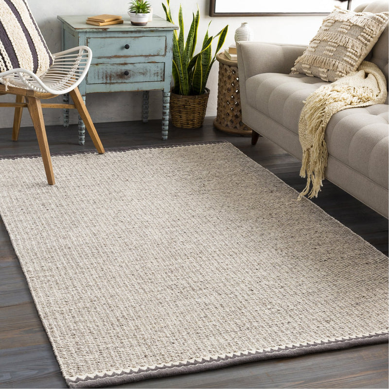 media image for Retro RET-2300 Hand Woven Rug in Light Gray & Cream by Surya 299