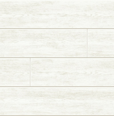 product image of Wood Planks Peel & Stick Wallpaper in White 52