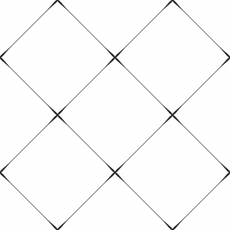 media image for Diamond Tile Geo Peel & Stick Wallpaper in Black and White by York Wallcoverings 246