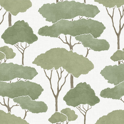 product image of Umbrella Pines Green Peel & Stick Wallpaper by RoomMates for York Wallcoverings 541