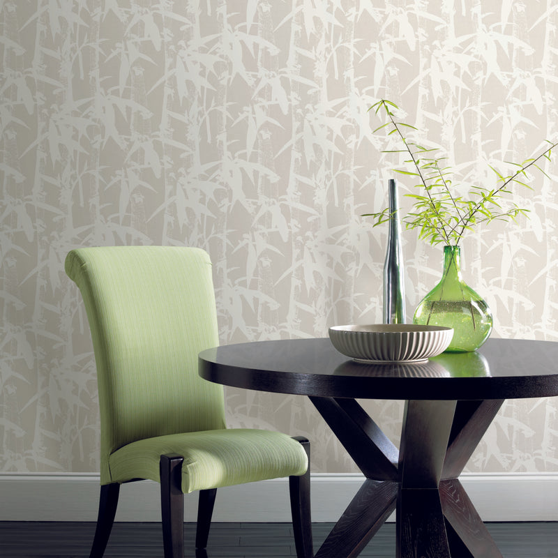 media image for Modern Bamboo Tan Peel & Stick Wallpaper by RoomMates for York Wallcoverings 247