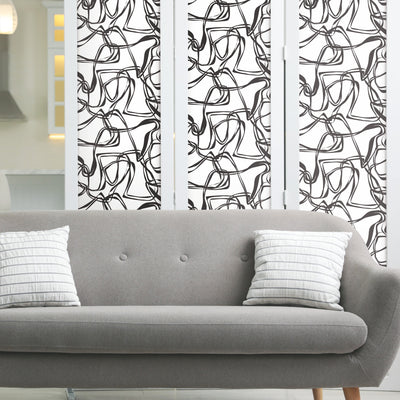 product image for Ribbon Trail Black Peel & Stick Wallpaper by York Wallcoverings 77