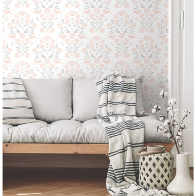 product image for Rose Lindo Woodland Sky Peel & Stick Wallpaper by York Wallcoverings 63