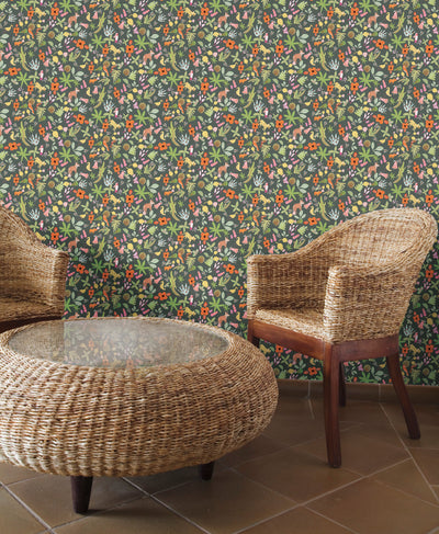 product image for Selva Green Peel & Stick Wallpaper by RoomMates for York Wallcoverings 7