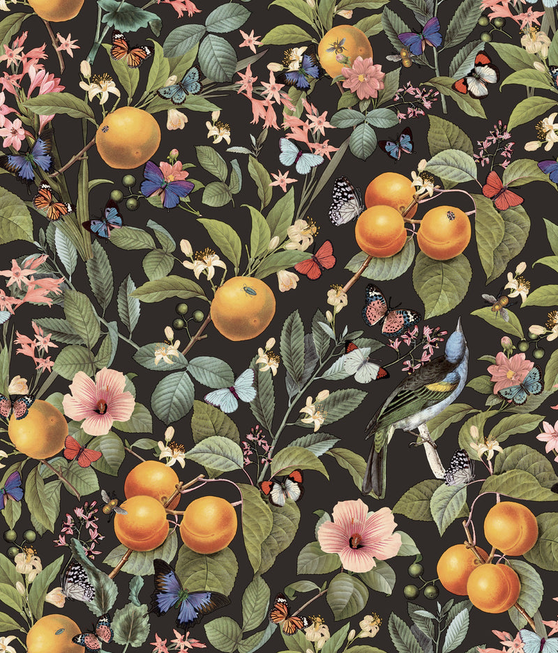 media image for Citrus Peel & Stick Wallpaper by RoomMates for York Wallcoverings 212