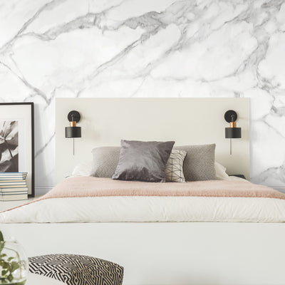 product image for Mr. Kate Marble Peel & Stick Wall Mural in Grey by RoomMates 6