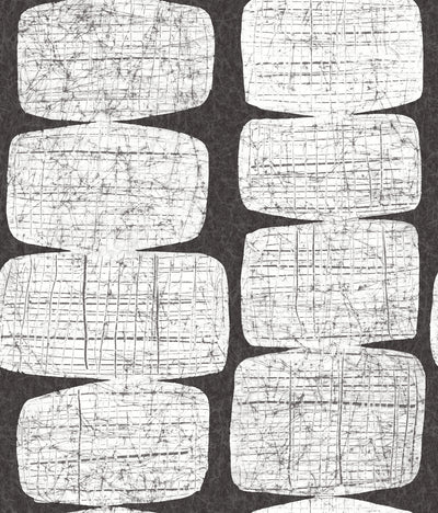 product image for Mid-Century Beads Black Peel & Stick Wallpaper by RoomMates for York Wallcoverings 82
