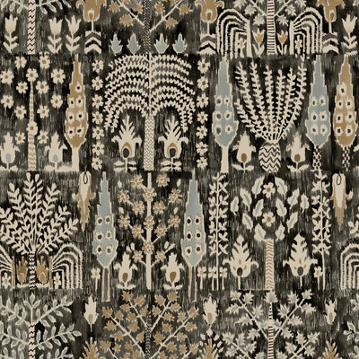 product image for Persian Ikat Black Peel & Stick Wallpaper by RoomMates for York Wallcoverings 33