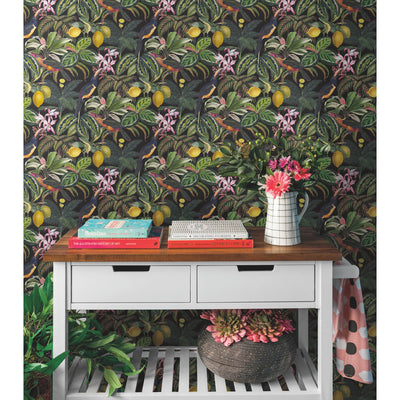 product image for Tamara Day Mirage Oasis Peel & Stick Wallpaper in  Multicolor by RoomMates 59