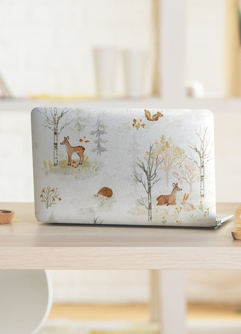 media image for Clara Jean Woodland Scene Wallpaper in Neutral 286