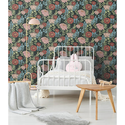 product image for Tamara Day Botanical Garden Peel & Stick Wallpaper in Green by RoomMates 60