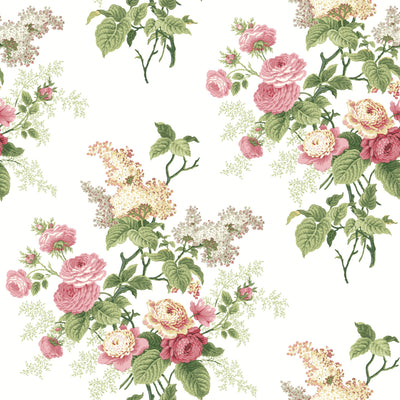 product image of Waverly Emma's Garden Peel & Stick Wallpaper in Bright Multi by RoomMates 578