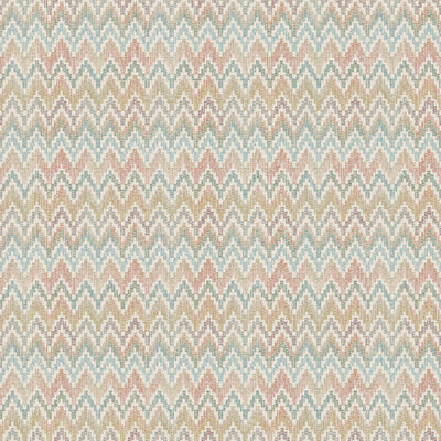 product image for Waverly Heartbeat Peel & Stick Wallpaper in Pink/Teal by RoomMates 33