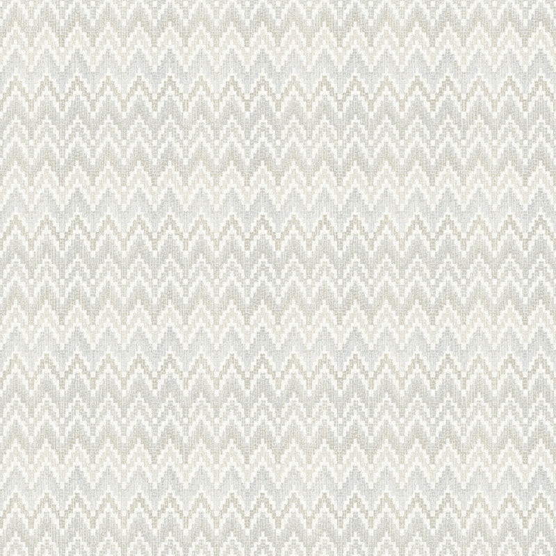 media image for Waverly Heartbeat Peel & Stick Wallpaper in Neutral by RoomMates 284