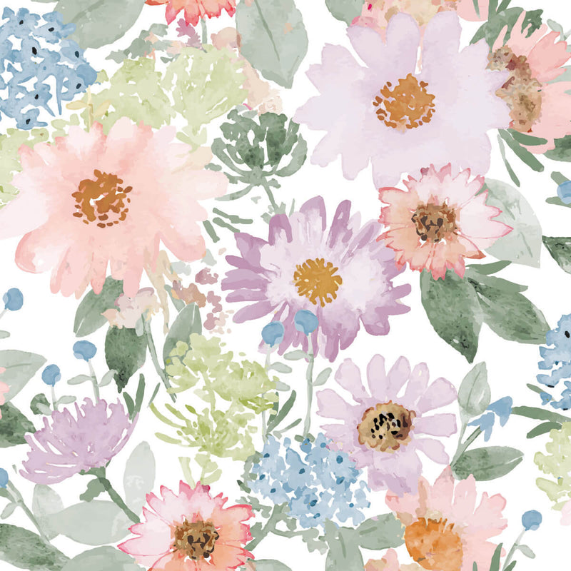 media image for Southern Charm Peel & Stick Wallpaper in Pastel 216