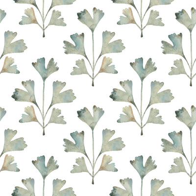 product image of Cat Coquillette Gingko Peel & Stick Wallpaper in Jade 593