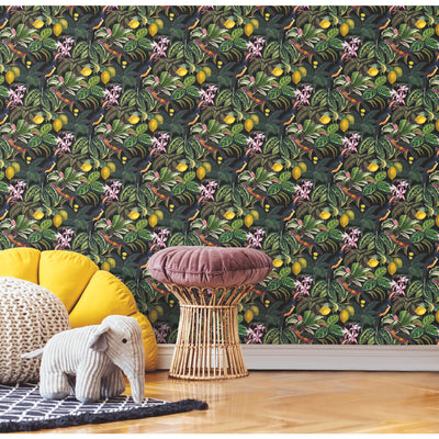 product image for Tamara Day Mirage Oasis Peel & Stick Wallpaper in  Multicolor by RoomMates 10