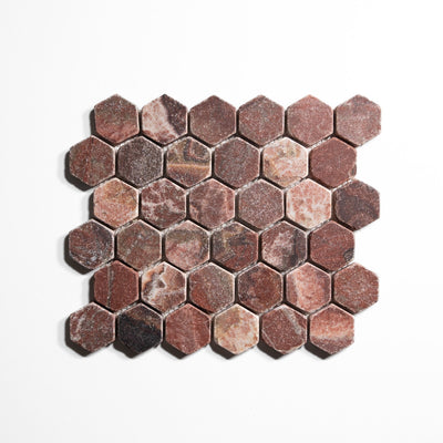 product image for 2 Inch Hexagon Mosaic Tile Sample 80