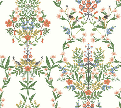 product image for Luxembourg Wallpaper in White Multi from the Rifle Paper Co. 2nd Edition by York Wallcoverings 47