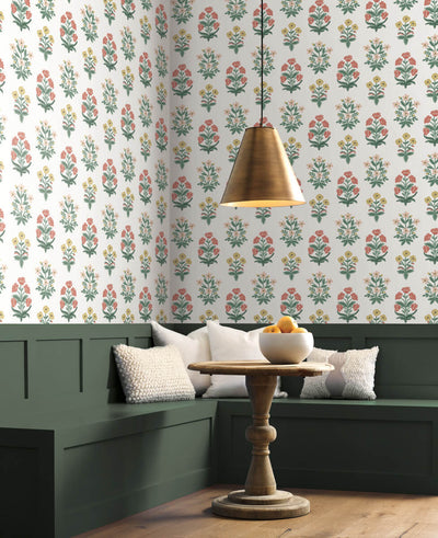 product image for Mughal Rose Wallpaper in White from the Rifle Paper Co. 2nd Edition by York Wallcoverings 26