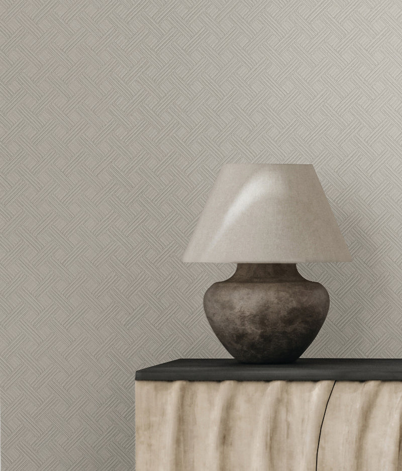 media image for Wickwork Pearl Trax Wallpaper from the Industrial Interiors III Collection 232