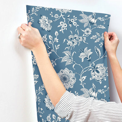 product image for Sutton Wallpaper in Blue 92