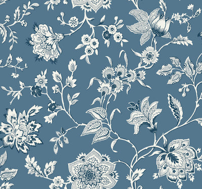 product image for Sutton Wallpaper in Blue 96