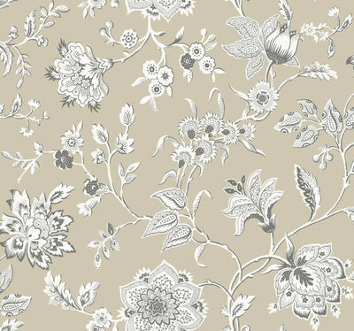 product image for Sutton Wallpaper in Taupe 31