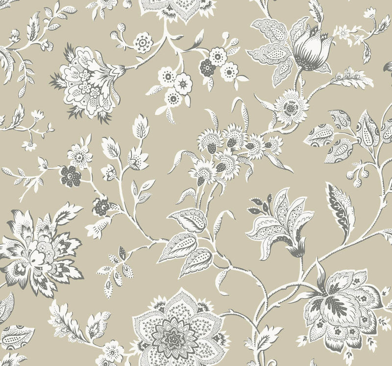 media image for Sutton Wallpaper in Taupe 222