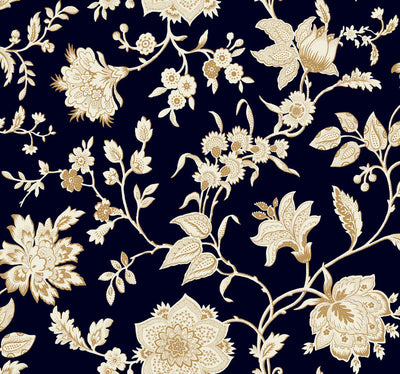 product image of Sutton Wallpaper in Black 527