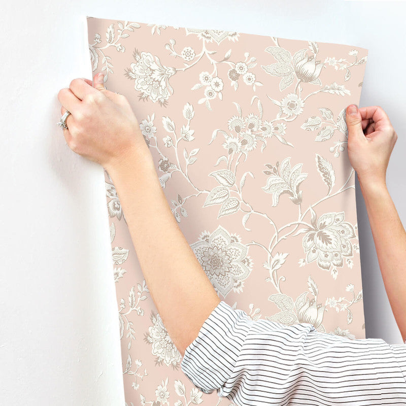 media image for Sutton Wallpaper in Blush 23