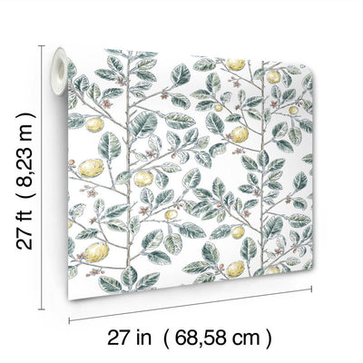 product image for Limoncello Toile Wallpaper in Forest 26