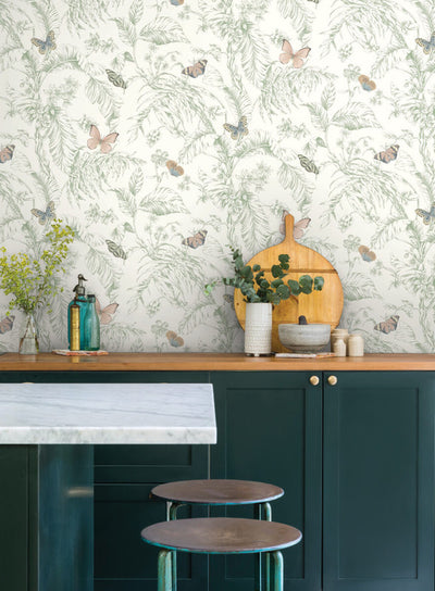 product image for Papillon Wallpaper in Blush 20