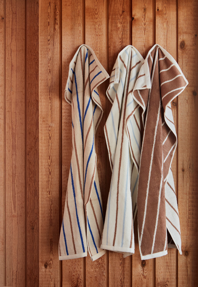 media image for raita towel medium caramel ice blue 5 247